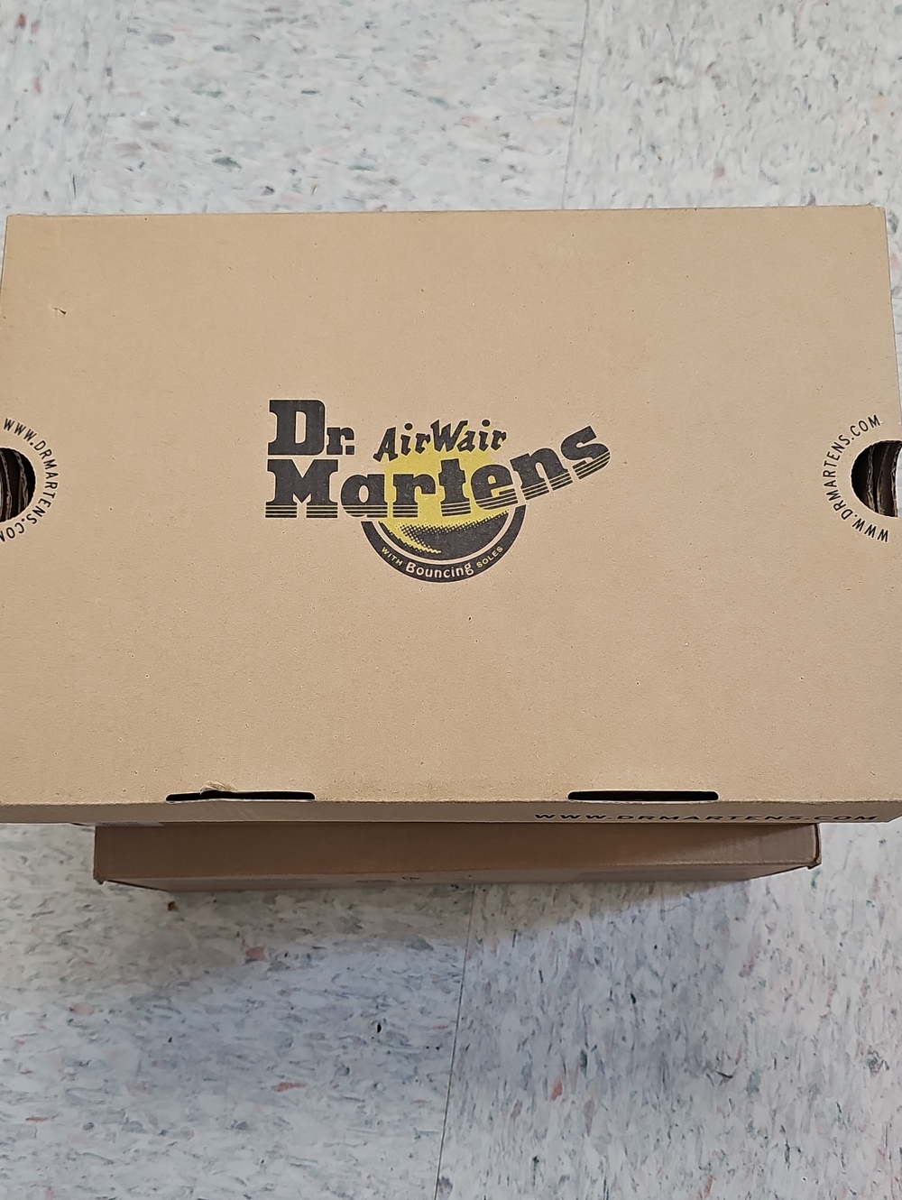 Dr. Martens Cherry and Black Lace-Up Boots
